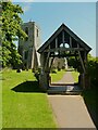 Lychgate, All Saints' Church, Sandon in SG9 0QR