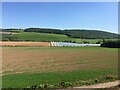 From an Edinburgh-Dundee train - Fields near Edenbank in KY15 4SR
