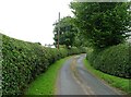 Dark Lane towards the A525 in SY13 4AG
