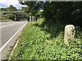 Old Milestone by the A390, west of Bosinver in PL26 7DS