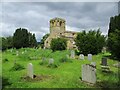 Parish Church and graveyard. St Mary's Leake in YO7 4BN