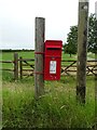 Elizabeth II postbox on Lodmore Lane in SY13 4BQ