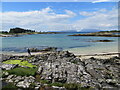 Rocky shore at Traigh in PH39 4NT