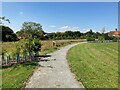 Path on the new Hopkins Homes development in IP14 3BQ