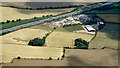Hill and Coles farm from the air in AL3 8HN