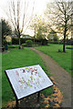 Butterfly Garden Information Board in DE72 3DB
