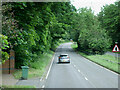 A34 near Tittensor in ST12 9HU