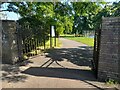 The entrance to Harrow Weald Recreation Ground in HA3 6TX