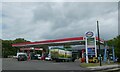 Esso filling station by A14 south of Rothwell in NN14 6LA