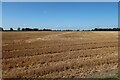 Stubble field north of Croydon in Croydon