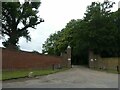 Gateway of Weston Hall, near Lenwade in NR9 5JE