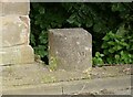 Old Milestone by the A541, Leeswood Bridge, Leeswood Parish in Leeswood and Pontblyddyn Community