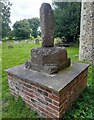 Medieval cross shaft in NR11 7ES