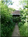 Bridge over Marriott's Way at Blackwater in NR10 4RD