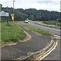 Bend in the A438, Glasbury, Powys in HR3 5NW