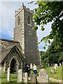 The tower of St Andrew's church, Eaton, Norwich in NR4 6HD