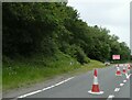 Closed lay-by, A47 near Easton in NR9 5EP