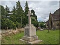 War memorial at St. Mary's church (Little Birch) in HR2 8BD