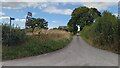 Access track to Green Croft Farm and Hill Farm in Taynton