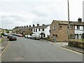Terrace housing on Wheatley Lane Road in Old Laund Booth
