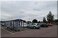 Trolley park at Serpentine Green in PE7 8RH