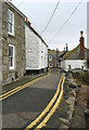 Typical road in Mousehole in TR19 6SY