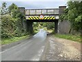Railway bridge on Tom Hill in B94 5AD