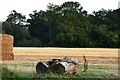 Lower Beeding: Harvested cereal crop in RH17 6AE