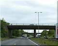 A509 bridge over A14 south of Kettering in NN15 6XS