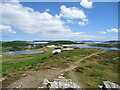 Bryher, Isles of Scilly:  Samson Hill from Gweal Hill in Bryher