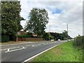 A612 Road on the Approach to Lowdham in NG14 7AQ