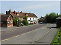 Shops and bus shelter, High Halden in TN26 3LT