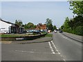 Junction of Tilden Close with the A28 Ashford Road in TN26 3JA