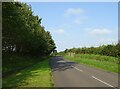 Looking west on Hollow Lane (B5153) in Kingsley