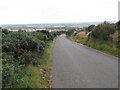 The road from the Caterthuns with a view of Strathmore in DD9 7QR
