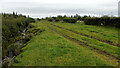 Farm track and drainage ditch near Ambrismore in PA20 9NU