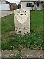 Old Milestone, on the B1165, Chapel Gate, Sutton St James in PE12 0EZ