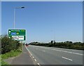 Chester Road (A556) towards Manchester in WA16 0UA