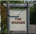 Sign for the Smoker public house in WA16 0HQ