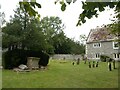 St Mary, Milston: churchyard (I) in SP4 8JB