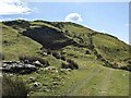 A small disused quarry on Foel Tyr gawen in LL36 9UE