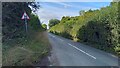 Looking north from Coombesbury Lane junction in RG20 8DA