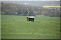 Isolated building (barn) on low hill in TN25 6DT