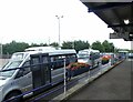 Buses at Croy Station in G65 9TL
