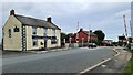 Bebside Inn and level crossing in NE24 4DH