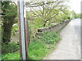 Looking southwards at the old railway bridge at Nyewood in GU31 5HZ