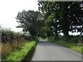 Minor road heading south from Ellesmere towards Lee in SY12 9AA