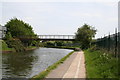 Footbridge over Paddington Arm, Grand Union Canal in NW10 6FJ