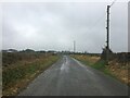Minor road towards Blaenporth in SA43 2AR