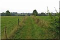 Footpath into the village in NN9 5BY